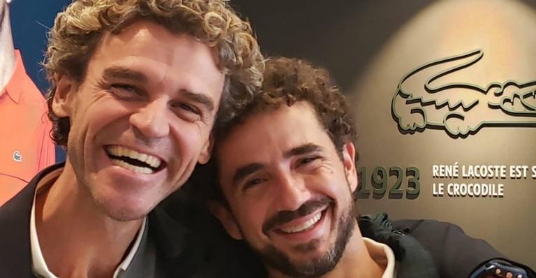 Felipe Andreoli presta homenagem para Guga Kuerten: ”Uma das minhas maiores alegrias no esporte”