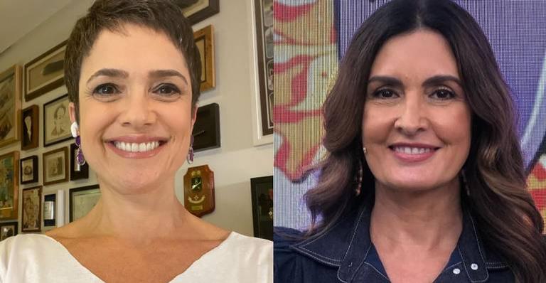 Sandra Annenberg grava vídeo com mensagem carinhosa para Fátima Bernardes: ”Te amo”
