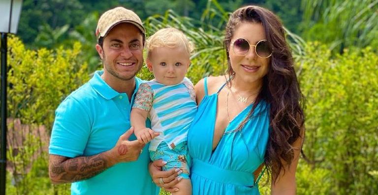 Curtindo dia de sol, Andressa Ferreira, Thammy Miranda e Bento combinam looks e encantam a web