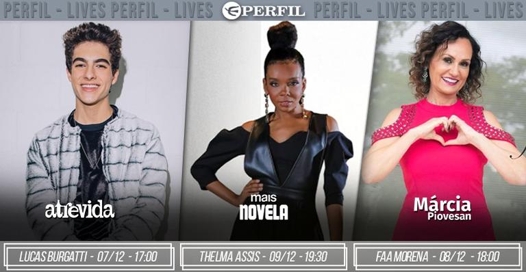 De Thelma Assis a Faa Morena. Agenda de lives exclusivas da Editora Perfil