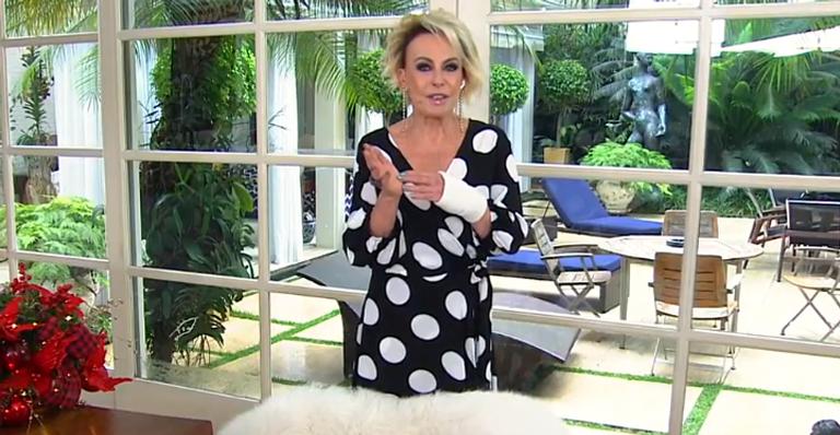 Ana Maria Braga fala sobre cirurgia na mão esquerda: ”Sofrimento”