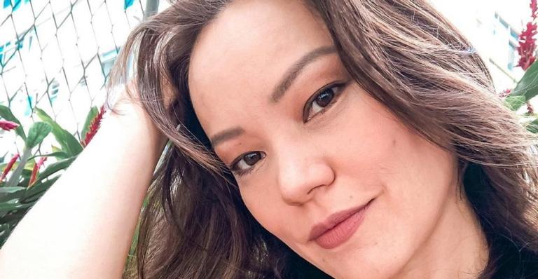 Geovanna Tominaga posta foto com o filho e desabafa: ”A birra começou a fazer parte da rotina”