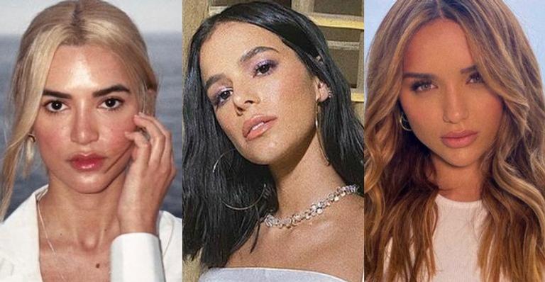 Manu Gavassi posta clique com Bruna Marquezine e Rafa Kalimann: ”Encontrinho do pop”