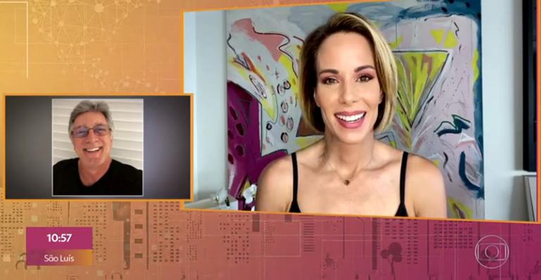 Ana Furtado se emociona ao falar sobre Eduardo Galvão: ”Iluminado”