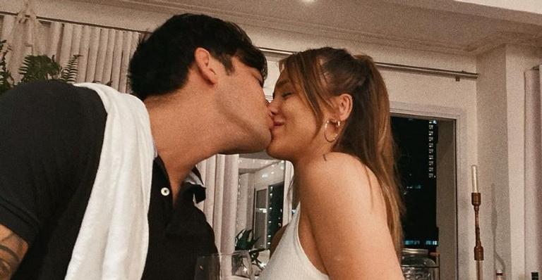 Rafa Kalimann posta clique romântico com Daniel Caon e se declara: ”Obrigada por tanto apoio”