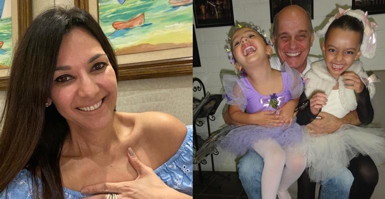 Veruska relembra clique das filhas com Ricardo Boechat: ”Saudade gigante”