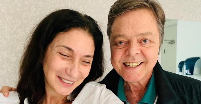 Zizi Possi manda recado de apoio para o ex-marido, Líber Gadelha, que está com Covid-19