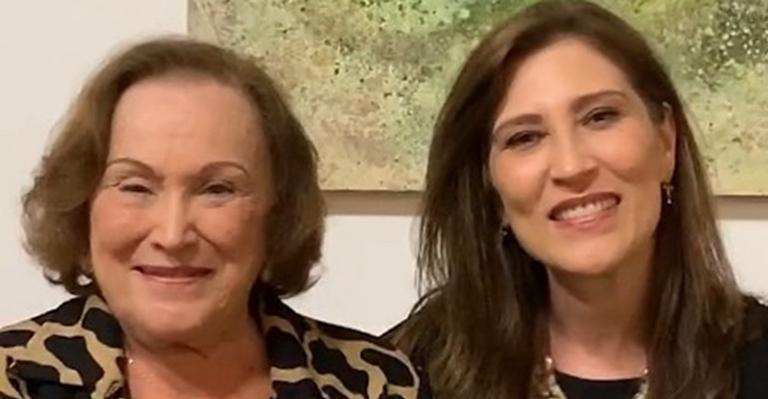 Beth Goulart lamenta saudade da mãe, Nicette Bruno: ”Se Deus quiser logo estaremos juntas de novo”