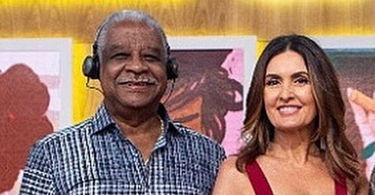 Fátima Bernardes lamenta morte do sambista Ubirany: ”Vai ficar uma saudade imensa”