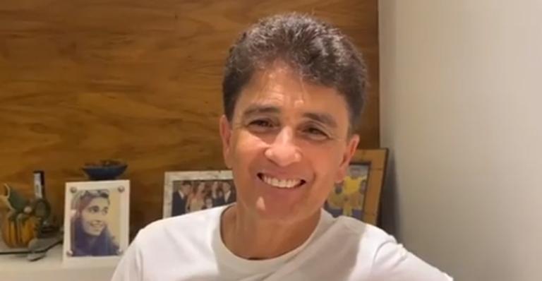 Ex-jogador Bebeto posa com a primeira neta: ”Veio para encher meu coração de alegria”