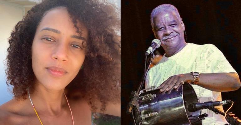Taís Araujo lamenta a morte do sambista Ubirany, do grupo Fundo de Quintal: ”Eterno”