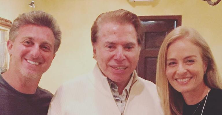 Luciano Huck celebra aniversário de Silvio Santos: ”Meu respeito, amizade e admiração”