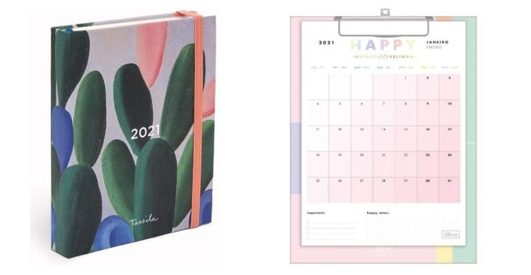 Planners e agendas para começar 2021 com tudo organizado