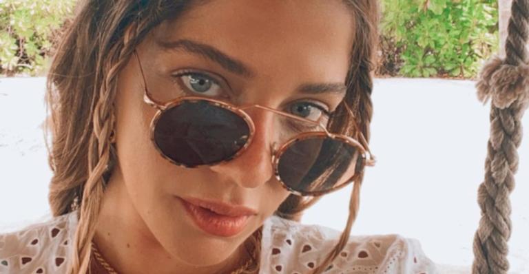 Em Dubai, Luma Costa posa em cenário paradisíaco e recebe elogios: ”Plena e linda!”