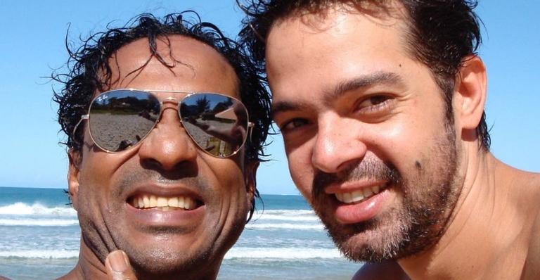 Bruno Mazzeo comemora aniversário de Luis Miranda e rasga elogios ao amigo