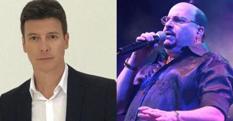 Rodrigo Faro homenageia Paulinho, do Roupa Nova, cantando hit nas redes sociais