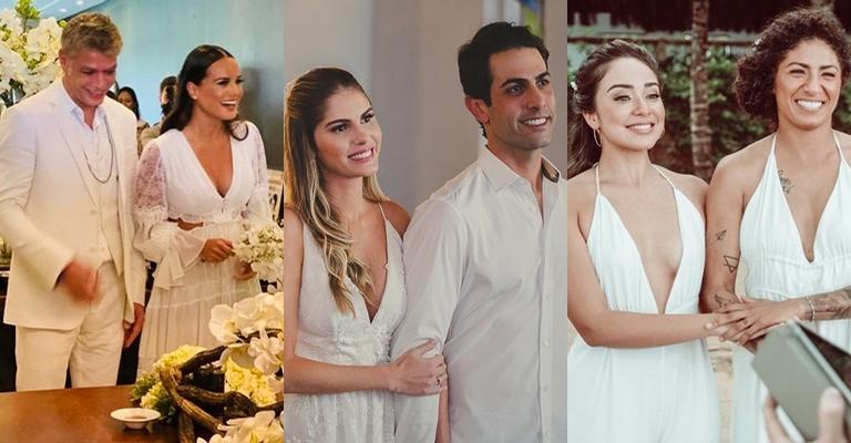 Felicidades! Confira os casais que trocaram as alianças em meio à pandemia