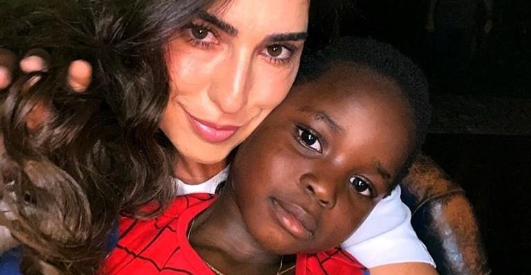 Fernanda Paes Leme comemora aniversário de Bless: ”Dinda tá aqui sempre pra você”