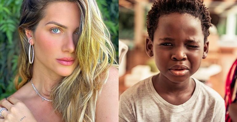 Giovanna Ewbank emociona ao celebrar aniversário do filho, Bless, relembrando primeiro encontro