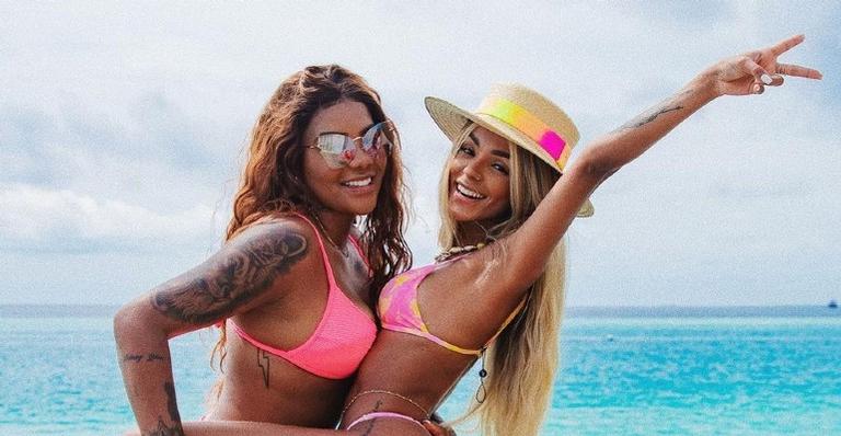 Ludmilla e Brunna Gonçalves completam 1 ano de casadas e trocam declarações nas redes