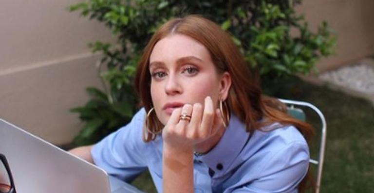 Marina Ruy Barbosa volta a treinar e brinca: ”Tomei vergonha na cara”