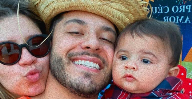 Murilo Huff celebra aniversário do filho Léo: ”Um ano que o motivo da minha oração mudou”