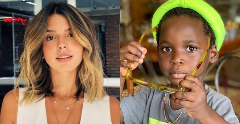 Giovanna Lancellotti celebra aniversário de Bless: ”Figurinha que chegou pra trazer alegrias”