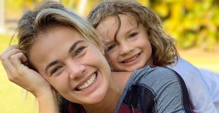 Thaís Pacholek mostra superação do filho e incentiva: ”Cada um tem seu tempo”