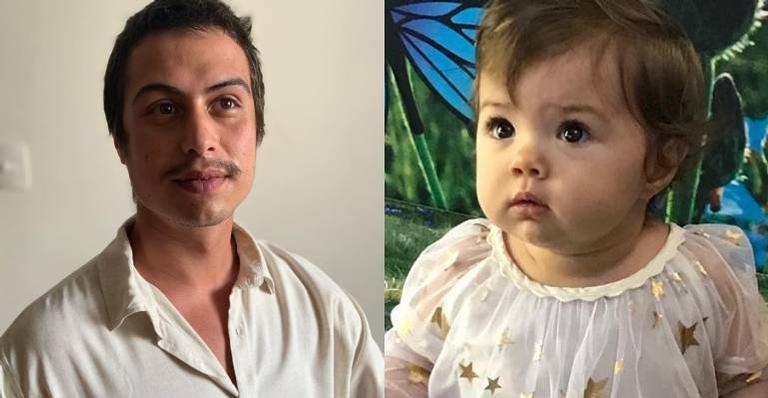 Irmão de Rafael Vitti mostra momento fofo com a sobrinha, Clara Maria