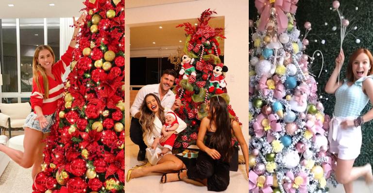 No clima do Natal! Veja a decoração natalina das celebridades