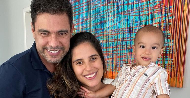 Zezé Di Camargo antecipa comemoração do Natal ao lado dos filhos: ”Diferente de todos”