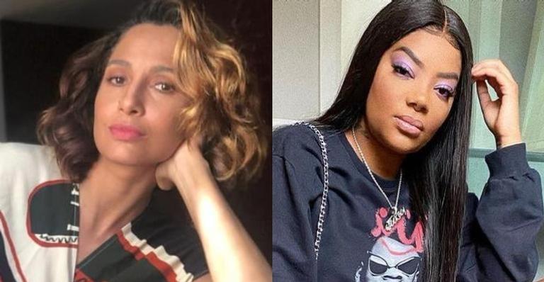 Camila Pitanga presta apoio a Ludmilla após ataques racistas: ”Estamos muito juntas, irmã”