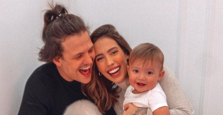 Gabi Brandt se declara ao posar coladinha a família: ”Nós 4 pra sempre!”