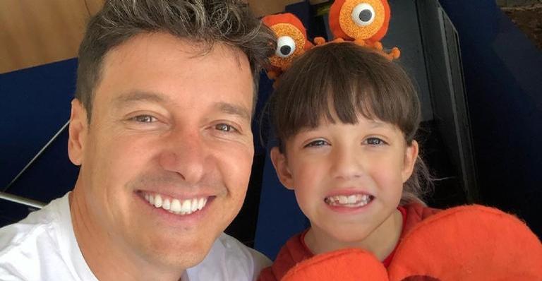 Rodrigo Faro celebra 8 anos da filha caçula, Helena, com bela declaração: ”Amo tanto que até dói”