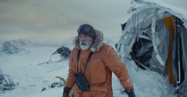George Clooney e elenco principal de ‘O Céu da Meia-Noite’ dão detalhes sobre nova produção
