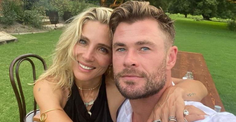 Chris Hemsworth comemora 10 anos de casado com Elsa Pataky