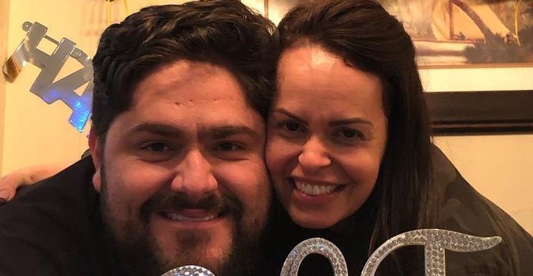 Cesar Menotti faz declaração para a esposa ao comemorar aniversário de casamento