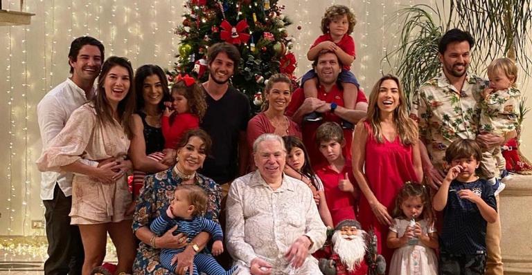 Patricia Abravanel compartilha cliques inéditos do Natal em família