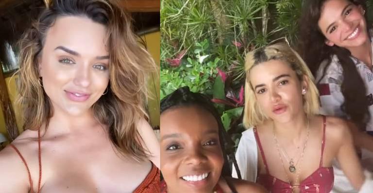 Rafa Kalimann, Manu Gavassi, Thelma Assis e Bruna Marquezine viajam juntas: “Ilha exclusiva”