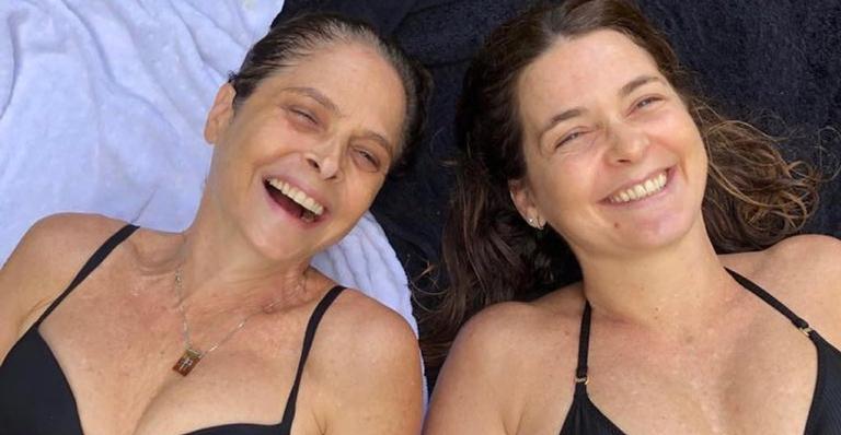 Drica Moraes relembra confinamento na pandemia com Claudia Abreu: ”Dos nossos melhores encontros”
