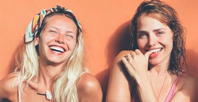 Louise D’Tuani presta bela homenagem de aniversário para Leticia Colin: ”Viva ela”