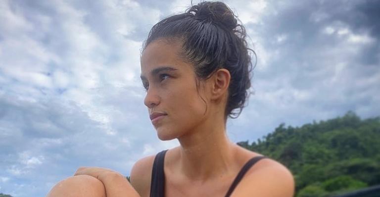 Nanda Costa aproveita último dia do ano na natureza e faz pedido para 2021