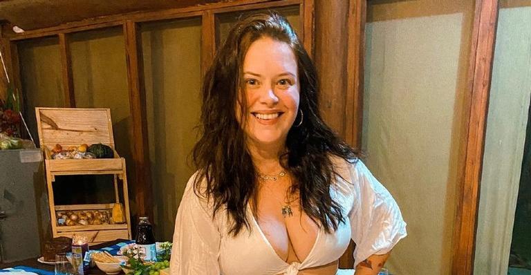 Mari Bridi posa na academia e revela que odeia malhar: ”Estou sofrendo e fazendo a contragosto”