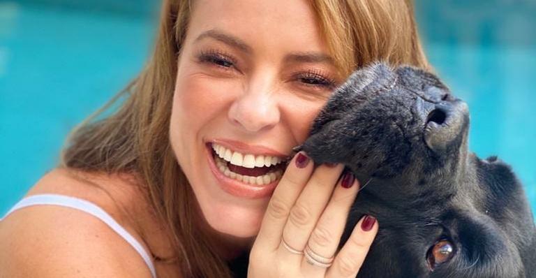 Paolla Oliveira encanta web ao posar agarradinha com seu cachorro: ”A que fofura!”