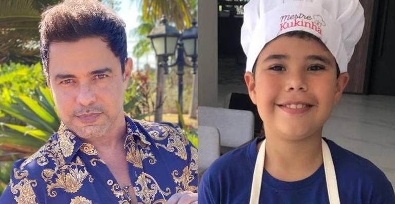Zezé Di Camargo celebra aniversário de 9 anos do filho de Wanessa Camargo: ”Te amo!”