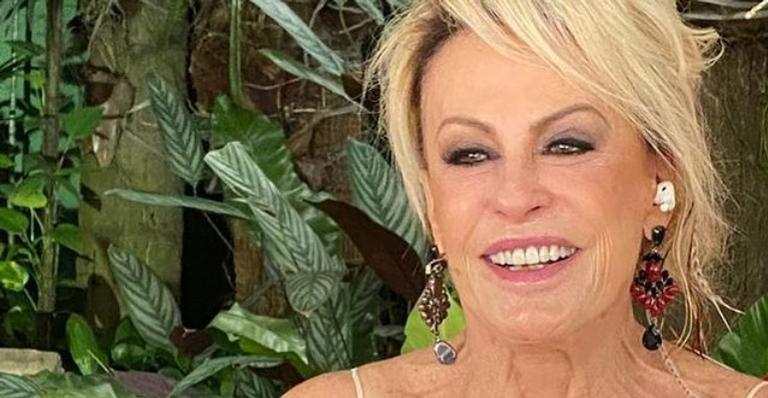 Ana Maria Braga arrasa ao apostar em visual praiano: ”Bem ensolarada”