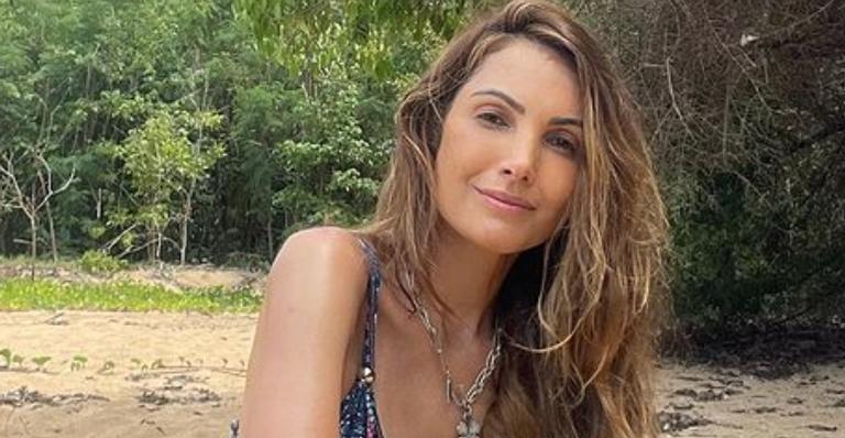 Patrícia Poeta curte seus dias de descanso: ”Reparador do corpo e da mente!”