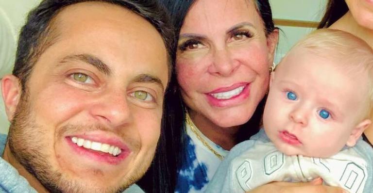 Gretchen faz homenagem especial no aniversário do neto: ”Obrigada por nos escolher!”