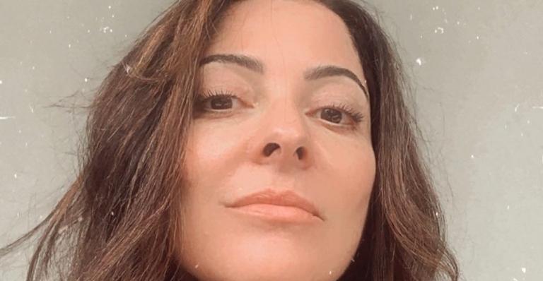 Ana Paula Padrão surge malhando e brinca: ”Já foi mais fácil perder aquele peso extra das férias”