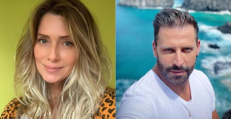 Leticia Spiller relembra clique com Henri Castelli e demonstra apoio ao amigo